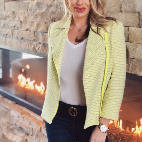 TED BAKER Tweed Biker Jacket - Picture 2 of 7